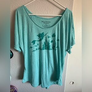Disney The Little Mermaid Ariel blue t-shirt